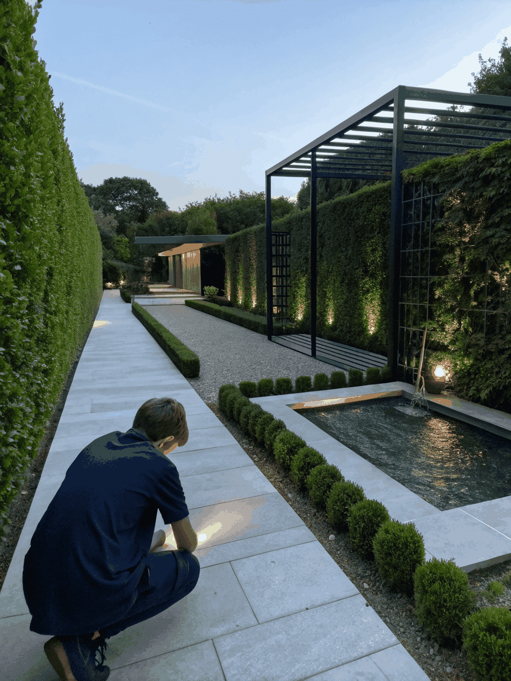 Landscape Lighting — Residential project, 2024