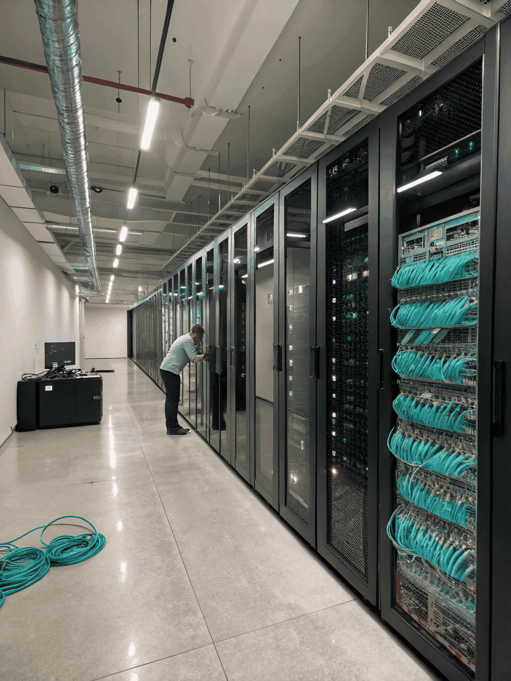 Office Network Cabling — Commercial project, 2023